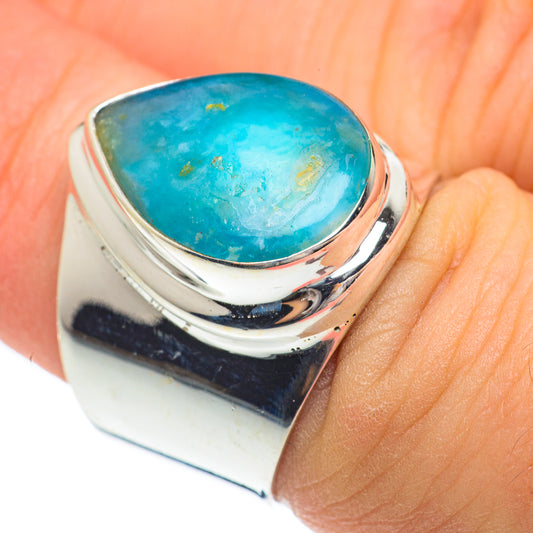 Peruvian Opal Rings handcrafted by Ana Silver Co - RING61744