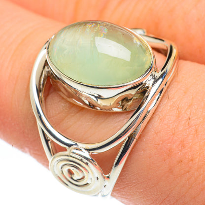 Prehnite Rings handcrafted by Ana Silver Co - RING61748