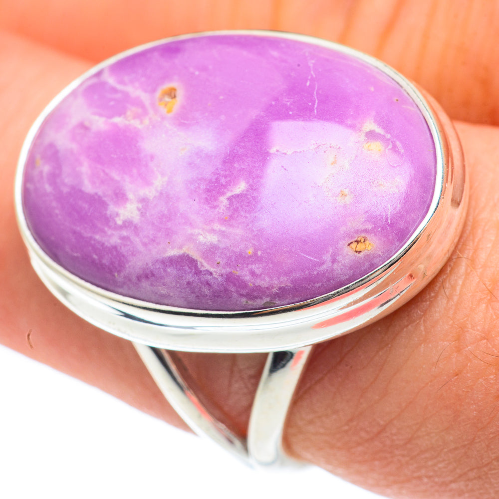Phosphosiderite Rings handcrafted by Ana Silver Co - RING61757