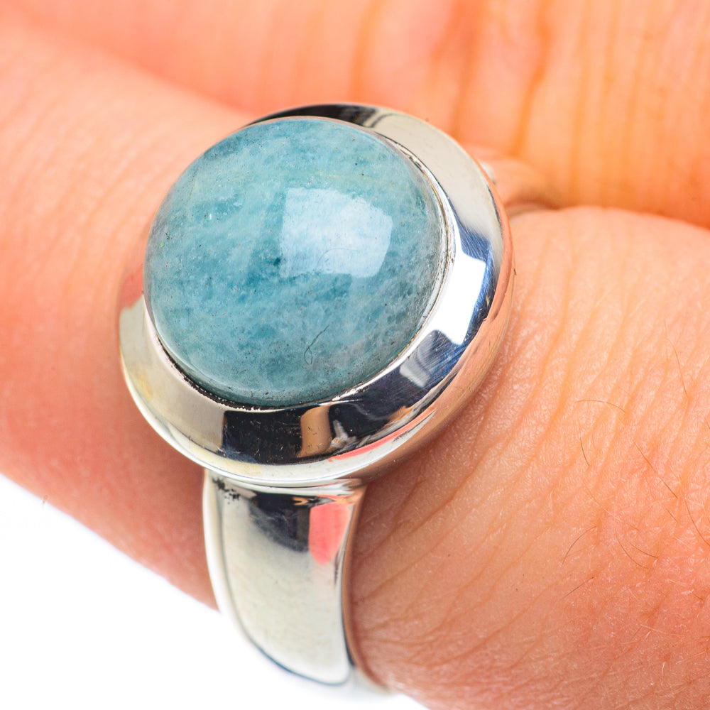 Aquamarine Rings handcrafted by Ana Silver Co - RING61763