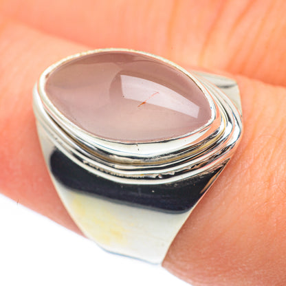 Rose Quartz Rings handcrafted by Ana Silver Co - RING61771
