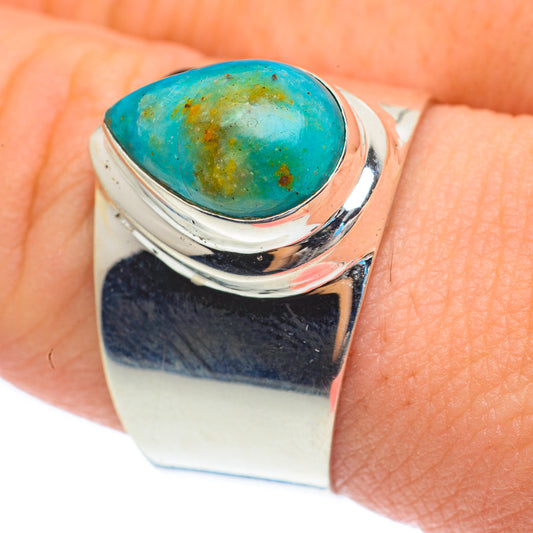 Peruvian Opal Rings handcrafted by Ana Silver Co - RING61780