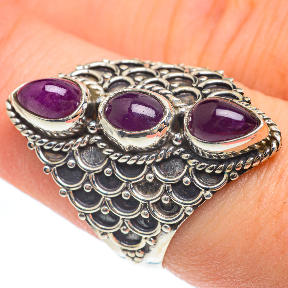 Ruby Rings handcrafted by Ana Silver Co - RING61788