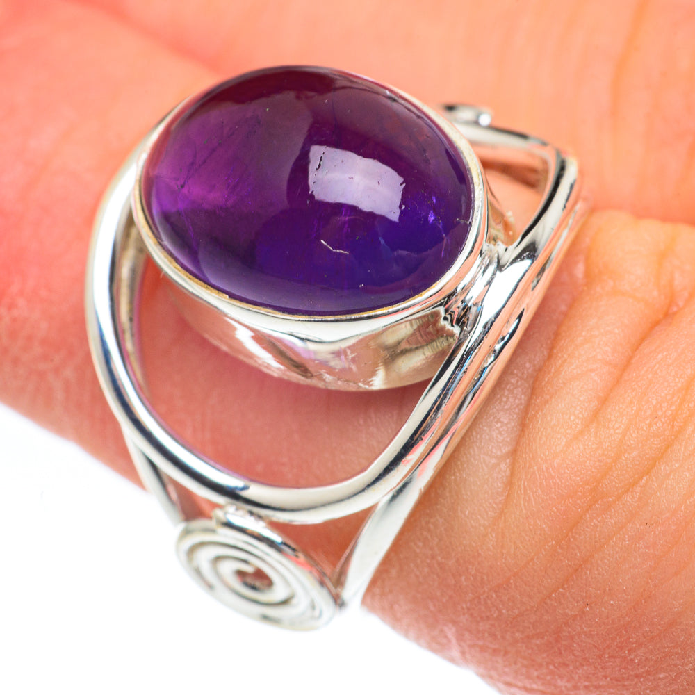 Amethyst Rings handcrafted by Ana Silver Co - RING61791