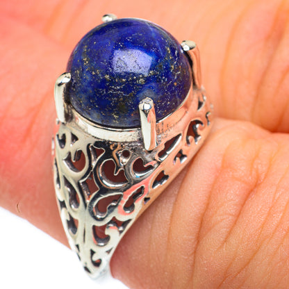 Lapis Lazuli Rings handcrafted by Ana Silver Co - RING61845