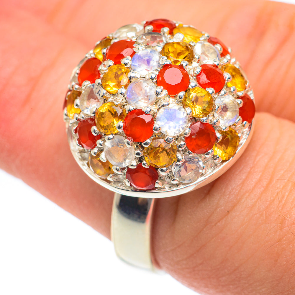 Carnelian Rings handcrafted by Ana Silver Co - RING61856