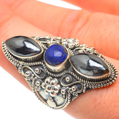Hematite Rings handcrafted by Ana Silver Co - RING61872