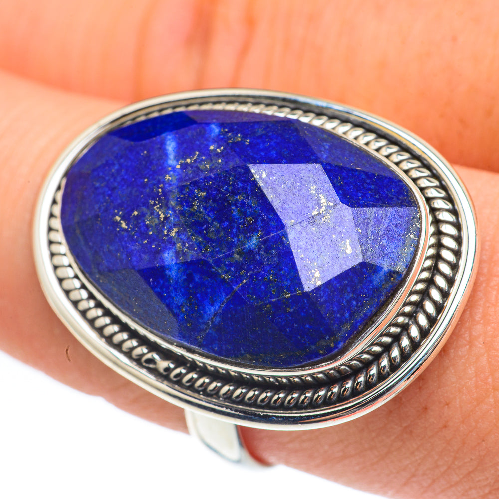 Lapis Lazuli Rings handcrafted by Ana Silver Co - RING61877