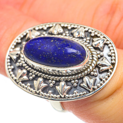 Lapis Lazuli Rings handcrafted by Ana Silver Co - RING61879