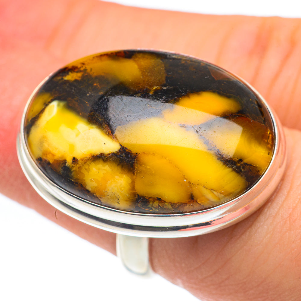 Amber Rings handcrafted by Ana Silver Co - RING61882