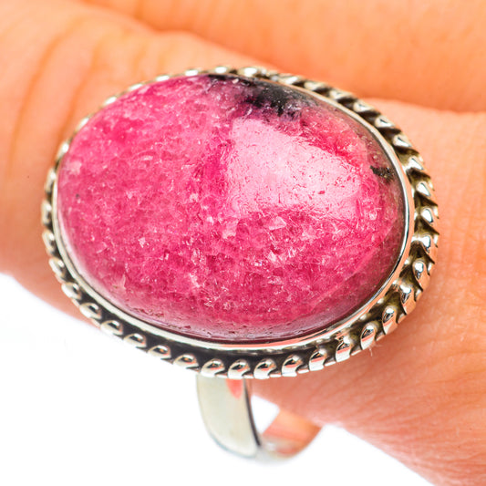 Rhodonite Rings handcrafted by Ana Silver Co - RING61887