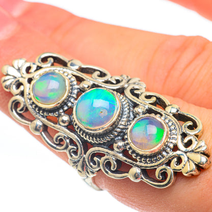 Ethiopian Opal Rings handcrafted by Ana Silver Co - RING61898