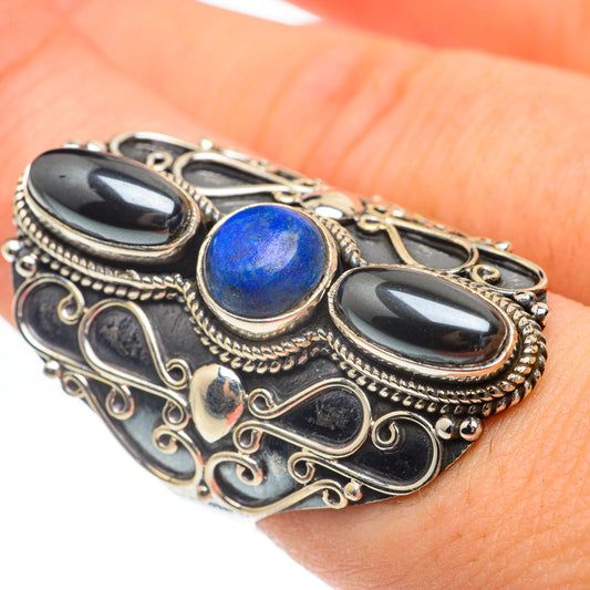 Hematite Rings handcrafted by Ana Silver Co - RING61902