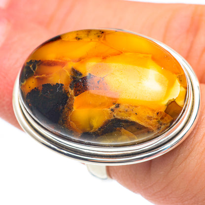 Amber Rings handcrafted by Ana Silver Co - RING61910