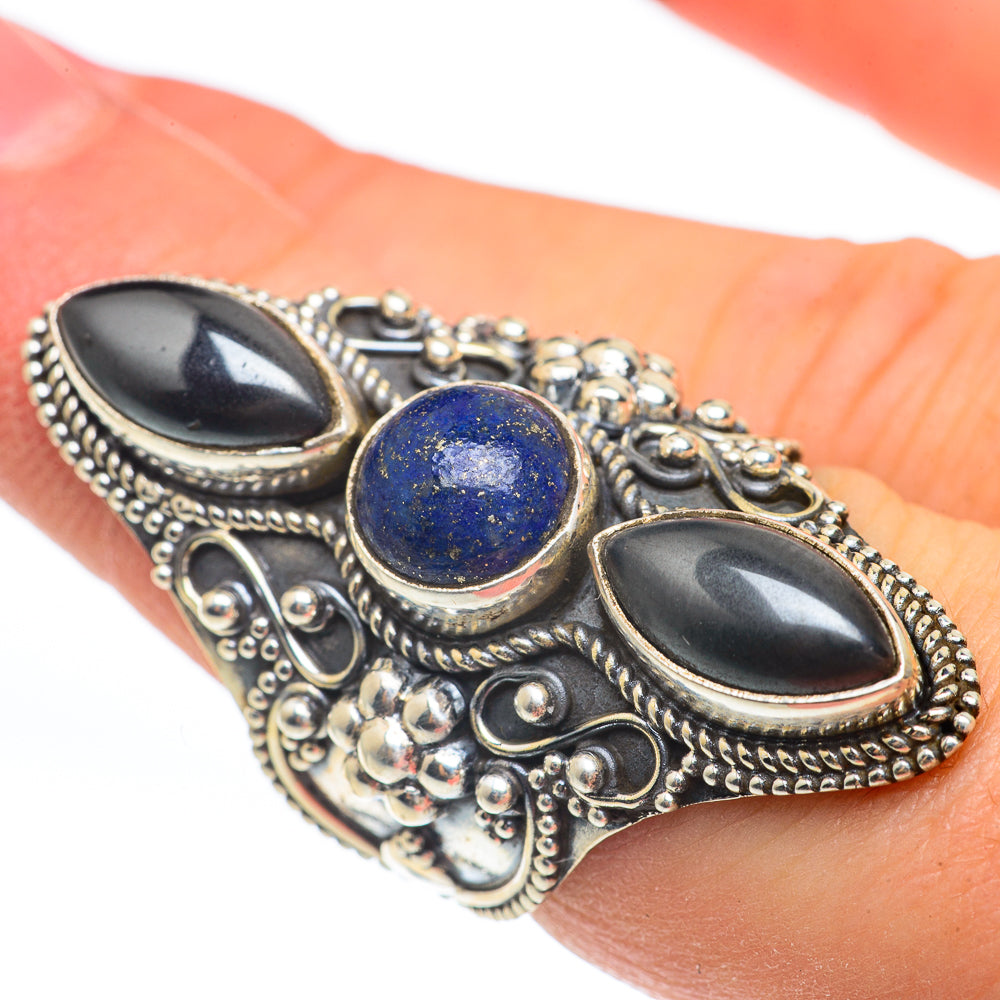 Hematite Rings handcrafted by Ana Silver Co - RING61922