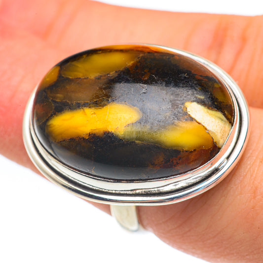 Amber Rings handcrafted by Ana Silver Co - RING61929