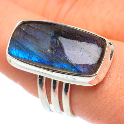 Labradorite Rings handcrafted by Ana Silver Co - RING61946