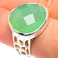 Chrysoprase Rings handcrafted by Ana Silver Co - RING61958
