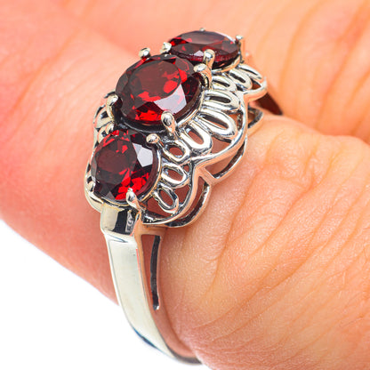 Garnet Rings handcrafted by Ana Silver Co - RING61968