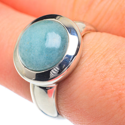 Aquamarine Rings handcrafted by Ana Silver Co - RING61988
