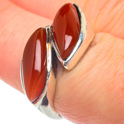 Carnelian Rings handcrafted by Ana Silver Co - RING61997