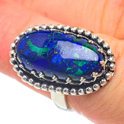 Azurite Rings handcrafted by Ana Silver Co - RING62014