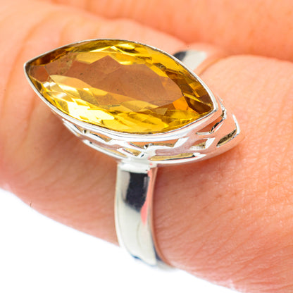 Citrine Rings handcrafted by Ana Silver Co - RING62031