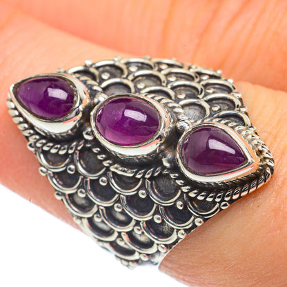 Ruby Rings handcrafted by Ana Silver Co - RING62035