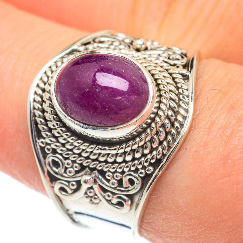 Ruby Rings handcrafted by Ana Silver Co - RING62036