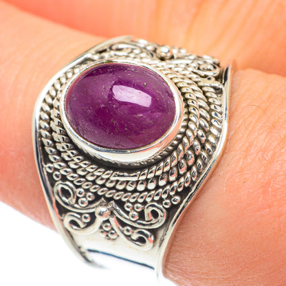 Ruby Rings handcrafted by Ana Silver Co - RING62036