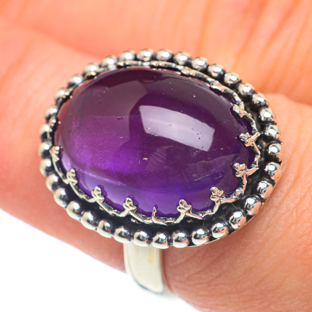 Amethyst Rings handcrafted by Ana Silver Co - RING62041