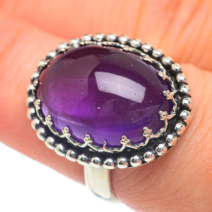 Amethyst Rings handcrafted by Ana Silver Co - RING62041