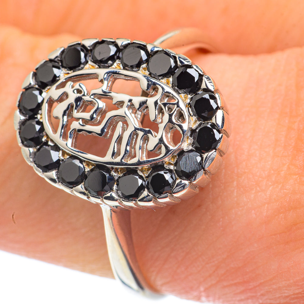 Black Onyx Rings handcrafted by Ana Silver Co - RING62044