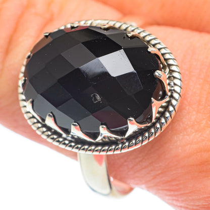 Black Onyx Rings handcrafted by Ana Silver Co - RING62045