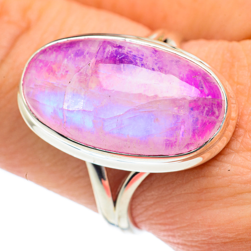 Pink Tourmaline Rings handcrafted by Ana Silver Co - RING62070