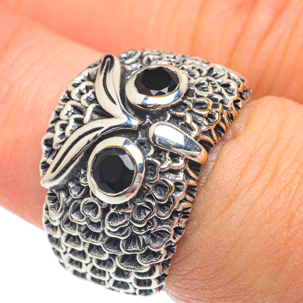 Black Onyx Rings handcrafted by Ana Silver Co - RING62080