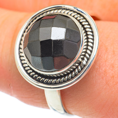 Hematite Rings handcrafted by Ana Silver Co - RING62086