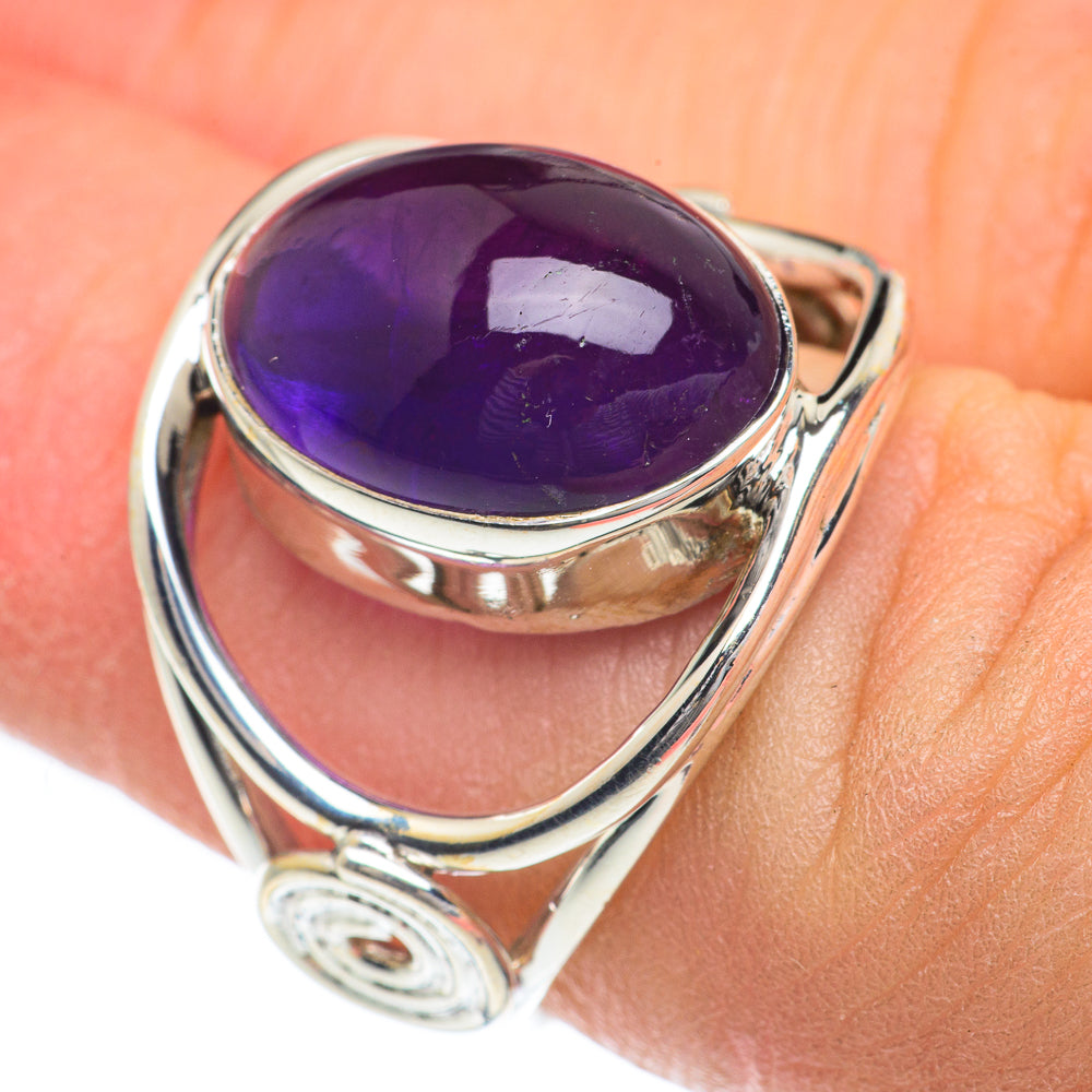Amethyst Rings handcrafted by Ana Silver Co - RING62106