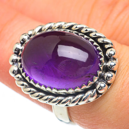 Amethyst Rings handcrafted by Ana Silver Co - RING62107