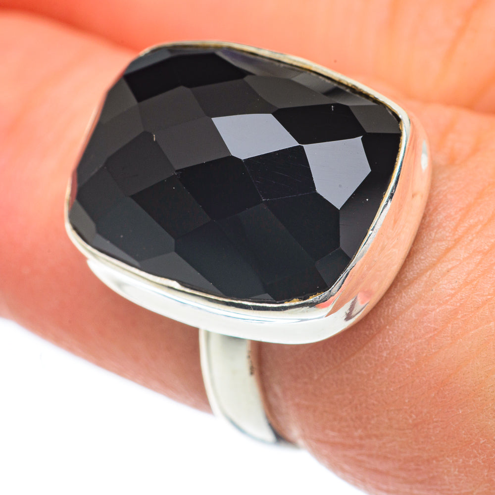 Black Onyx Rings handcrafted by Ana Silver Co - RING62110