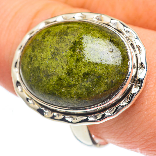Rainforest Jasper Rings handcrafted by Ana Silver Co - RING62123