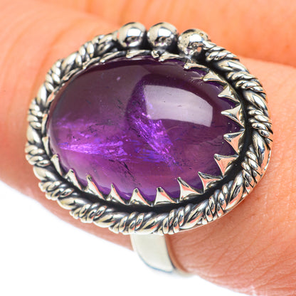 Amethyst Rings handcrafted by Ana Silver Co - RING62139