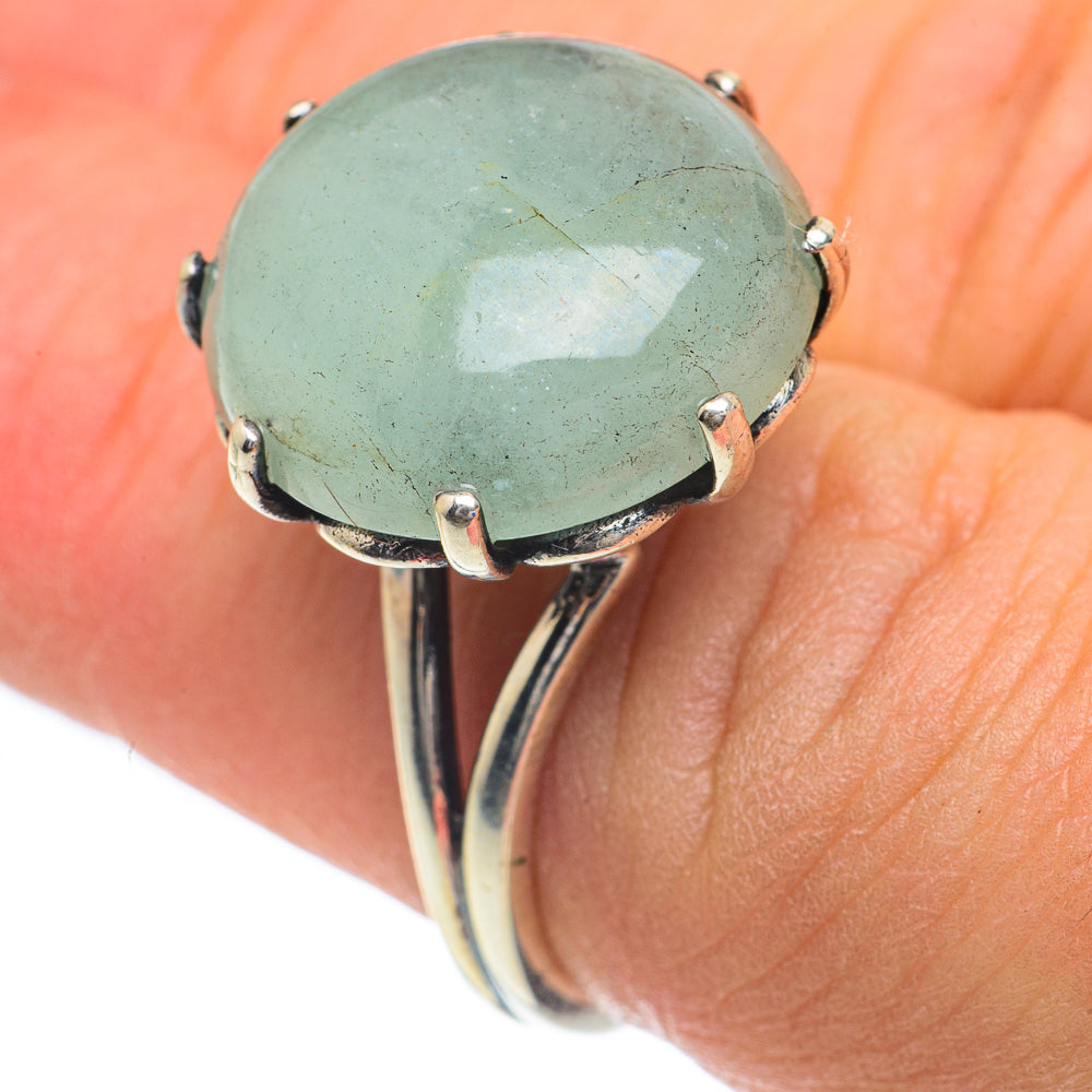 Aquamarine Rings handcrafted by Ana Silver Co - RING62148