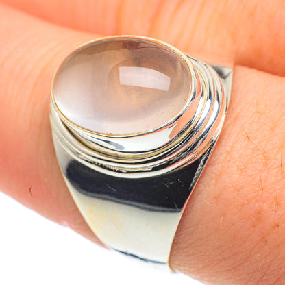Rose Quartz Rings handcrafted by Ana Silver Co - RING62185