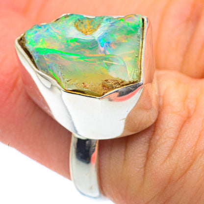 Ethiopian Opal Rings handcrafted by Ana Silver Co - RING62192