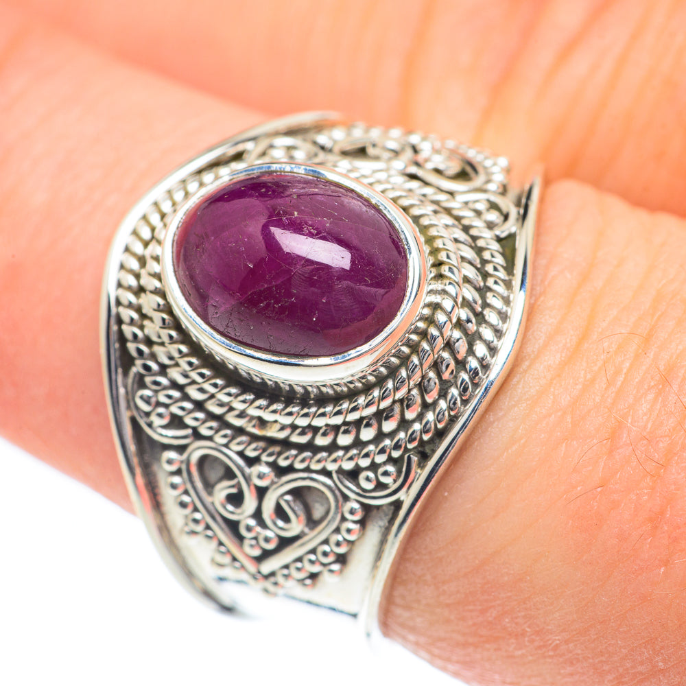 Ruby Rings handcrafted by Ana Silver Co - RING62206