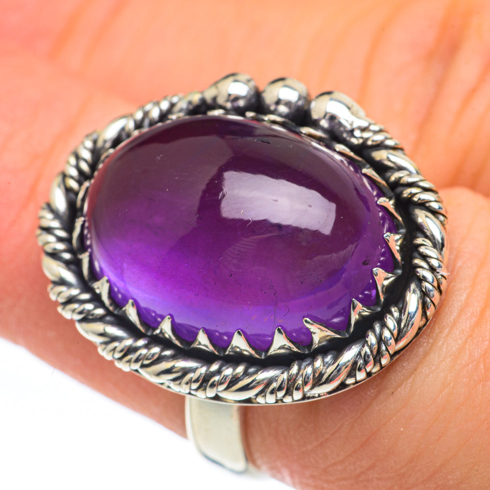 Amethyst Rings handcrafted by Ana Silver Co - RING62209