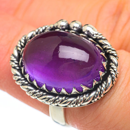 Amethyst Rings handcrafted by Ana Silver Co - RING62209