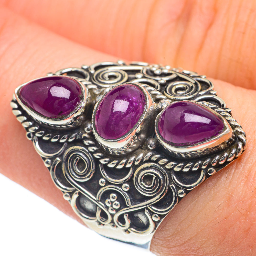 Ruby Rings handcrafted by Ana Silver Co - RING62227