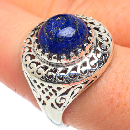 Lapis Lazuli Rings handcrafted by Ana Silver Co - RING62232